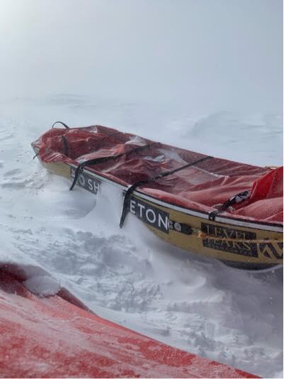 Antarctica 2018: Eric Larsen Retrieved From the Ice, Massive Storm Makes Skiing Tough