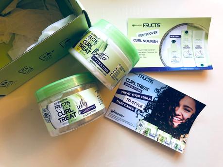 INFLUENSTER Review: Garnier Fructis Curl Treats VoxBox