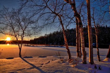 Image: Winter Sunset, by Alain Audet Pixabay