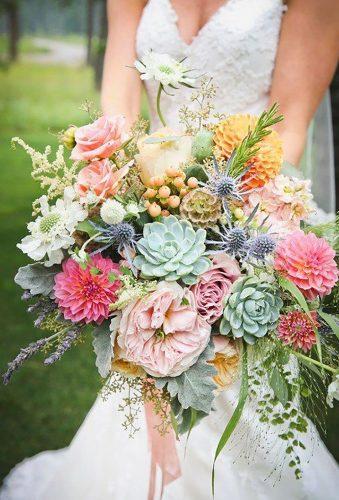 dahlias wedding bouquets colorful bouquet Beargrass Gardens Floral Events