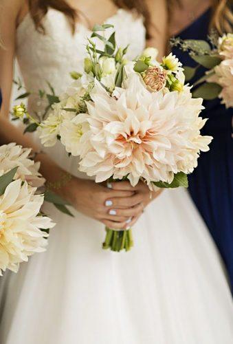 dahlias wedding bouquets classic blush bouquet Courtney Bowlden-Photography