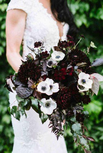 dahlias wedding bouquets burgundy bouquet melanie duerkopp