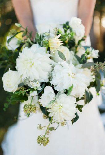 dahlias wedding bouquets white dahlias bouquet Rachel Havel Photography