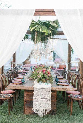 bohemian wedding receptions boho outdoor decor jasmine star