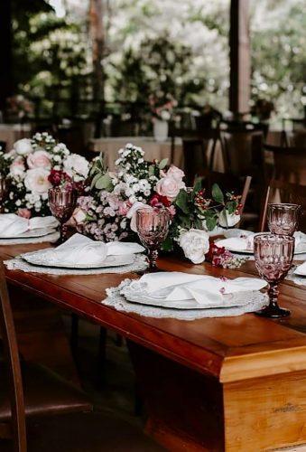 bohemian wedding receptions tender flower decor flornolacodecor