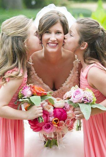 bridesmaids photos two junior bridesmaids Aislinn Kate Photography