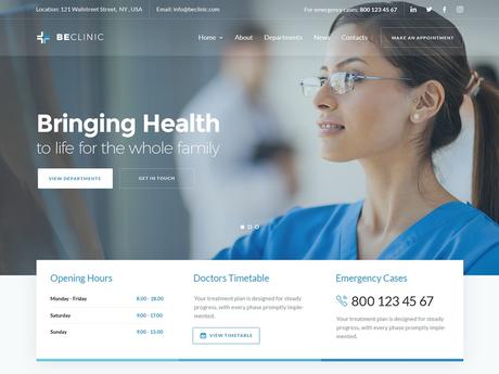 beclinic-medical-wordpress-theme