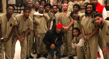 Nick Cannon Visits Cook County Jail For Christmas