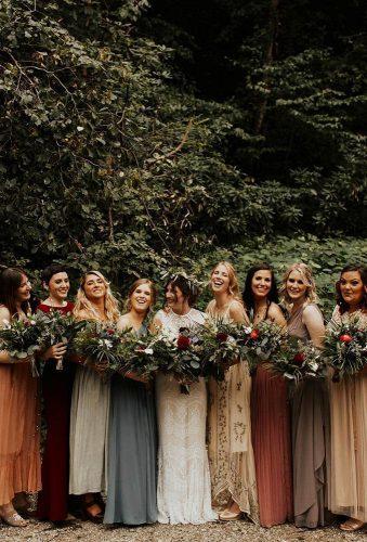 bohemian wedding photos bride and bridesmaids sjsmoooth