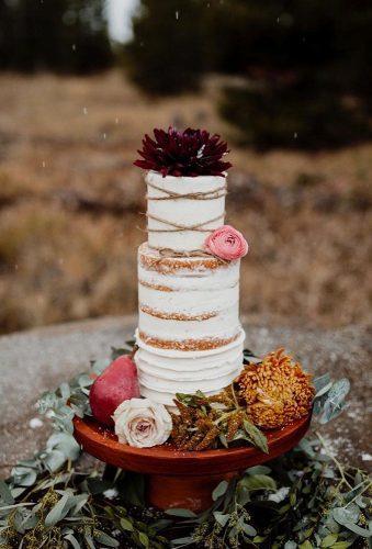 bohemian wedding cakes simple cake burgundy cake topper forthewestandwild