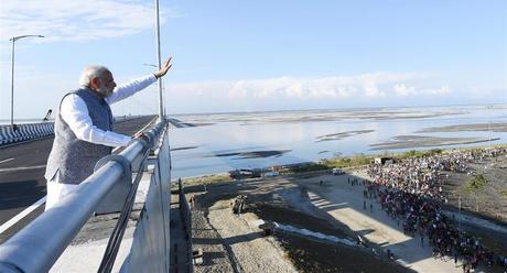 PM Shri Narendra Modiji inaugurates monumental Bogibeel Bridge