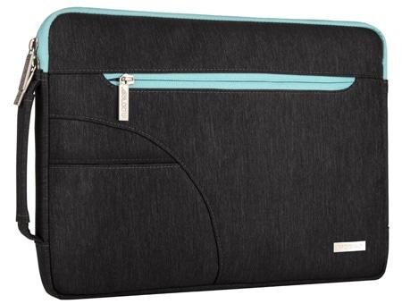 Mosiso Polyester Fabric Laptop Shoulder Bag Sleeve