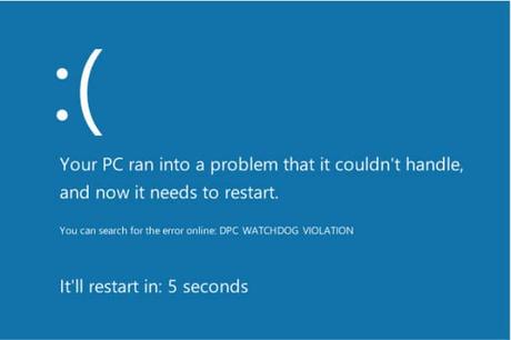 How to Fix DPC_WATCHDOG_VIOLATION BSOD Error in Windows 10