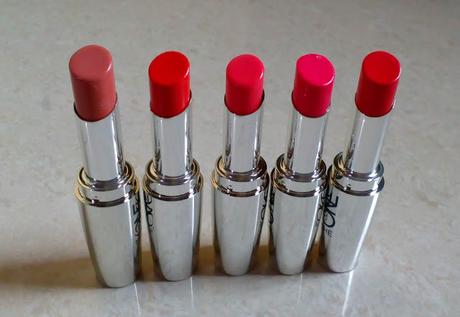 The One Colour Obsession Lipsticks Review - Lip + Plus Hand swatches