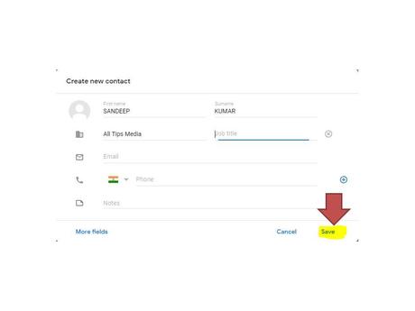How to Add Contacts in Gmail Account (With Pictures)