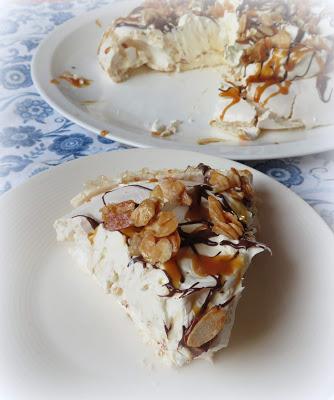 Salted Caramel Pavlova