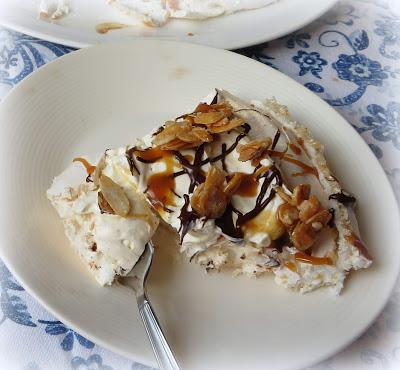 Salted Caramel Pavlova