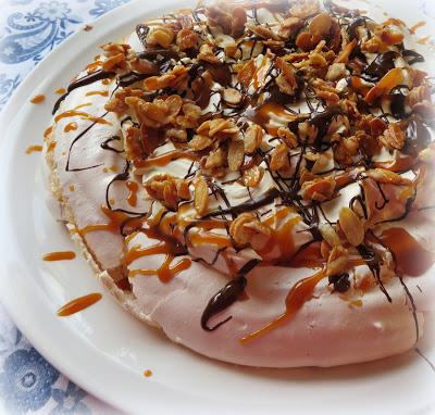 Salted Caramel Pavlova