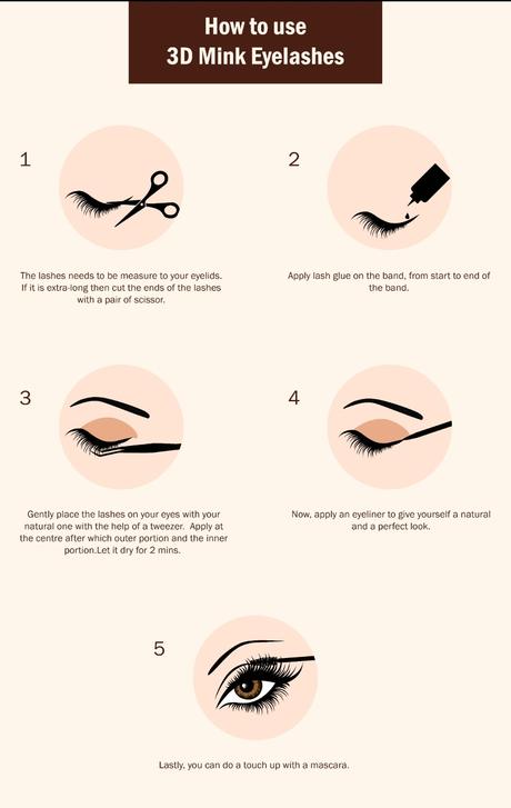How to Apply 3D Mink Eyelashes 3D Mink eyelashes