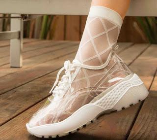 Shoe of the Day | Qupid Terrace-07A Clear Lace Up Sneakers