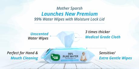 Mother Sparsh launches the best of all sensitive wipes for babies!