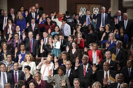 Record Number Of Women (Mostly Democrats) In House