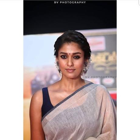 7 Nayanthara's Chicest Saree Looks of 2018