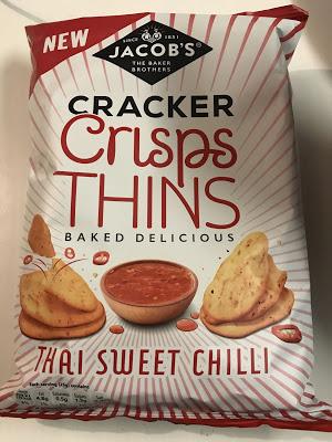 Today’s Review: Jacob’s Cracker Crisp Thins Thai Sweet Chilli