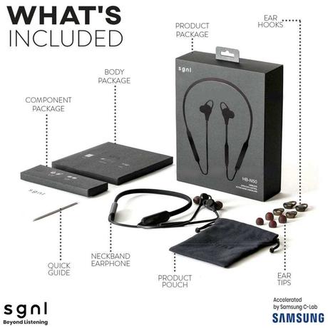 SGNL HB-N50 Bluetooth Earbuds