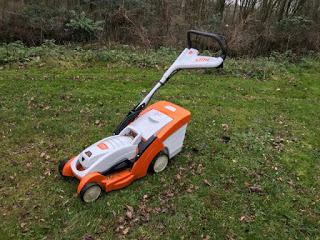 January lawn mowing