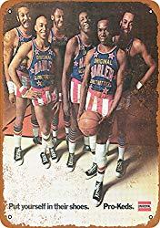 Image: 1972 Harlem Globetrotters for Pro-Keds - Vintage Look Reproduction