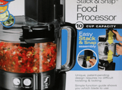 Take Guesswork Food Processing with Hamilton Beach Stack Snap Processor