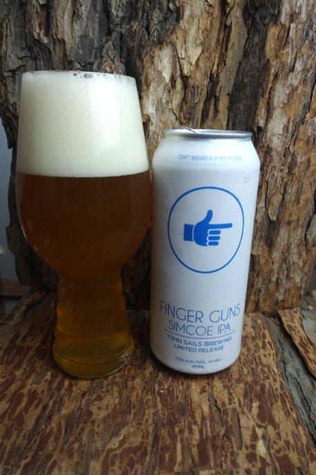 Finger Guns Simcoe IPA – Twin Sails Brewing Finger Guns Simcoe IPA – Twin Sails Brewing