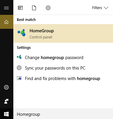 How to Remove Homegroup icon from Desktop in Windows 10