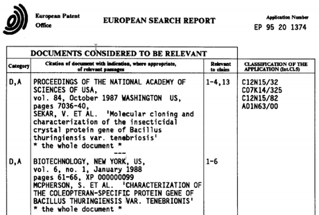 Scientometrics and Scientific Citations in Patent a database