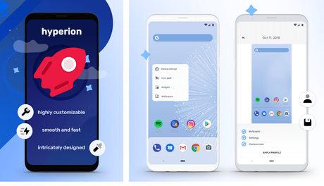 30+ Best Homescreen Launchers for Android Worth Trying in 2019 hyperion launcher