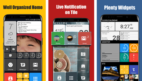 30+ Best Homescreen Launchers for Android Worth Trying in 2019 sqaurehome 3 launcher for android