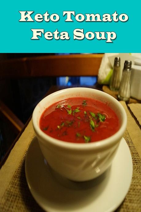 Keto Tomato Feta Soup