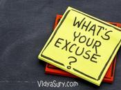 What Your Excuse? #WednesdayWisdom