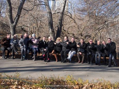 Chris and John’s December Wedding Underneath Bethesda Terrace