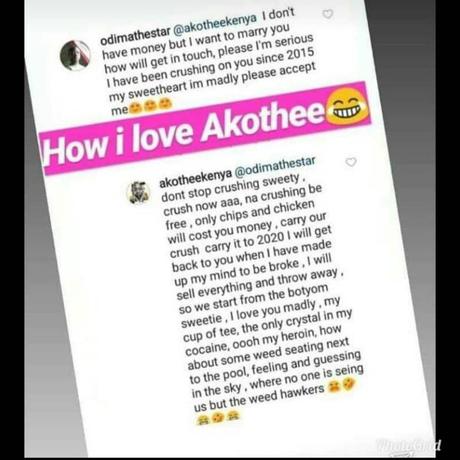 Akothee’s response to a broke man who wants to marry her is funniest thing on the internet