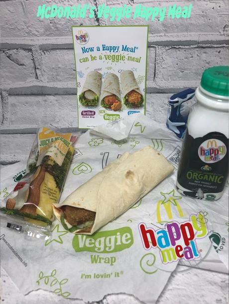 McDonald’s UK First Vegetarian Happy Meal Wrap #Ad