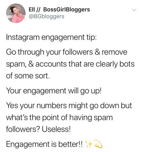 instagram: followers vs engagement?