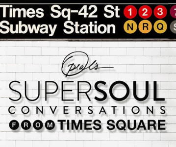 Oprah Winfrey Hosting “SuperSoul Conversations” Live From Times Square