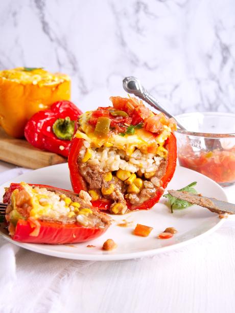 Healthy Mexican Stuffed Peppers
