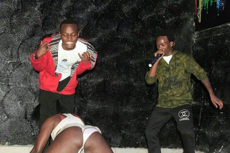 Photos of Bahati performing for half nak@d women at a nightclub spark divided opinions