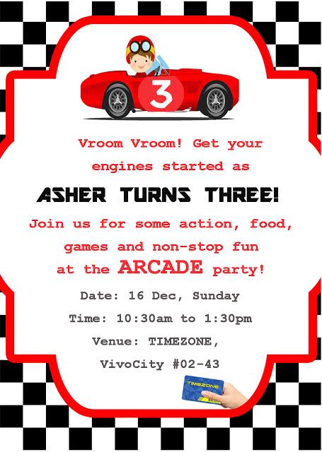 It's an ARCADE party - Asher turns 3!