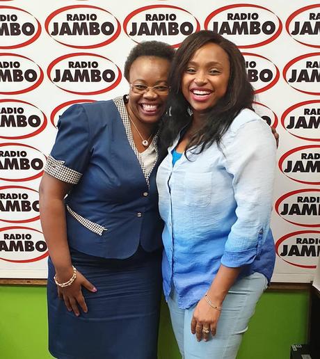 Kiambu Woman Representative Gathoni Wamuchomba with Massawe Japanni