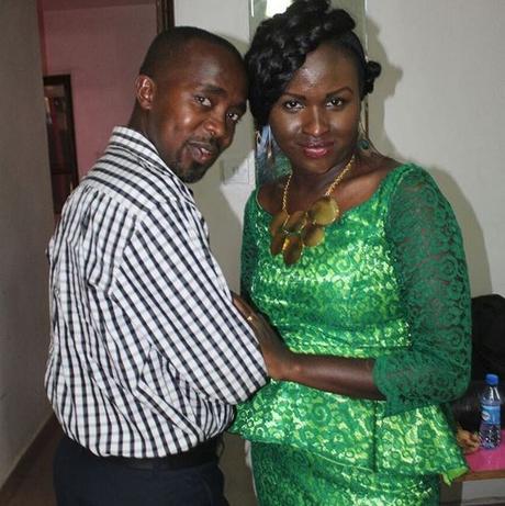 Mercy Masika with her husbandÂ David Muguro