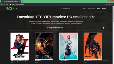 Yify Torrents – List of Working YIFY Proxies (2019)